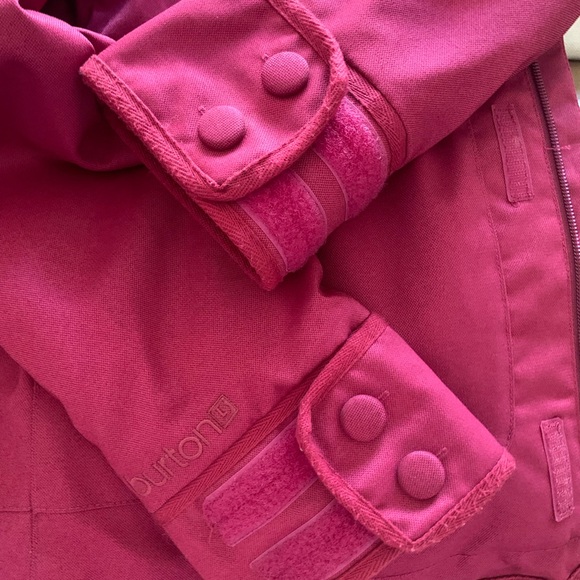 NWOT Burton Raspberry/ purple Dry ride hooded jacket - Picture 8 of 9
